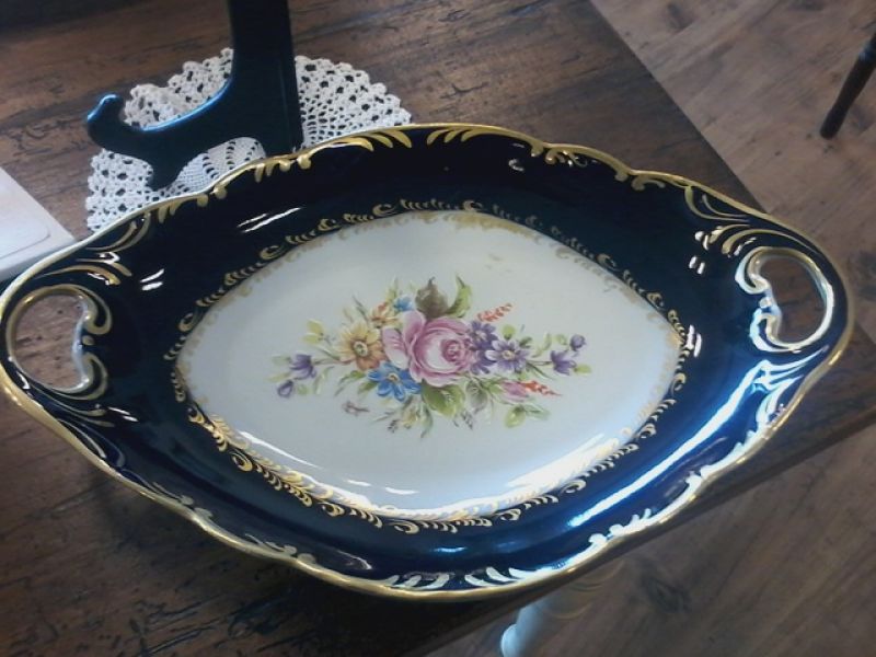 Piatto ovale porcellana di Limoges