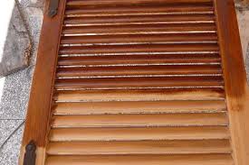 Manutenzione Persiane in Legno