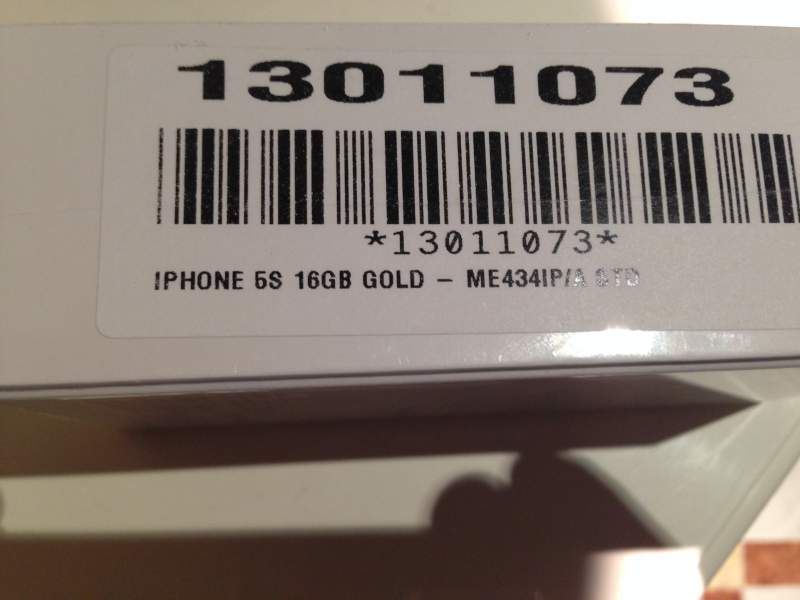 Iphone 5s gold 16gb bianco Nuovo