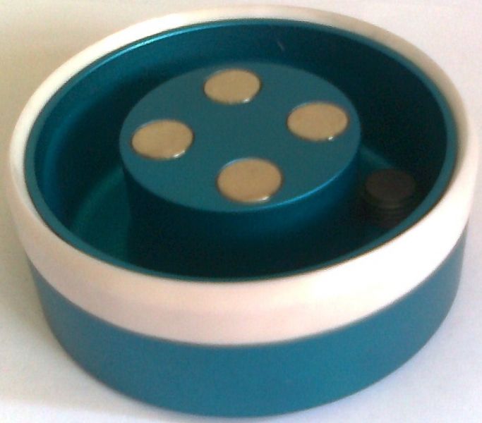 Tazze portacolore/ calamai per tampografia, anelli ceramici