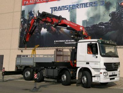 GRU FASSI F800 USATA CON AUTOCARRO