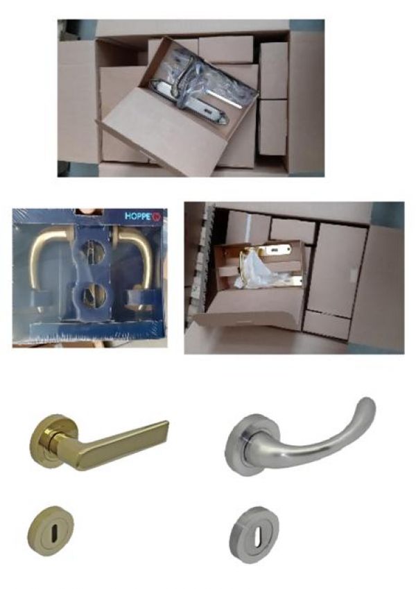 Stock maniglie in ottone made in Italy 18000 pezzi