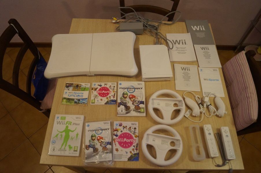Wii console bianca