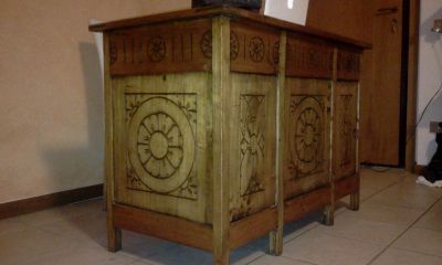 Scrivania stile Liberty primo 900'