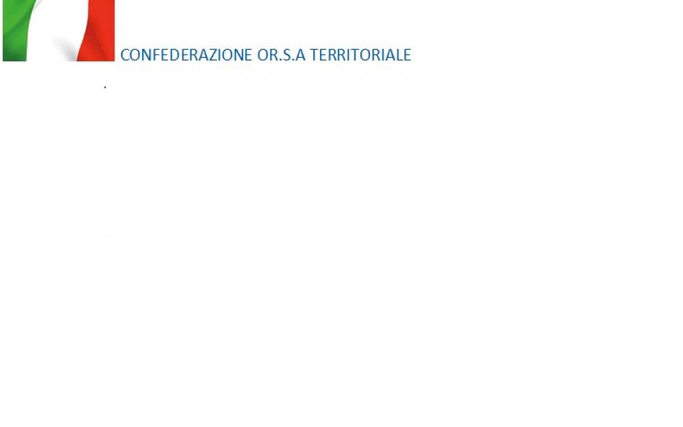 OR.S.A. Territoriale - Ricerca Figure in tutta ITALIA,