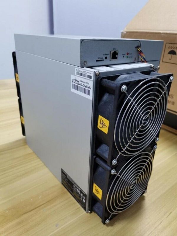 Bitmain AntMiner S19 Pro 110Th, Antminer S19 95TH,Innosilicon A10 PRO 750MH/s, Canaan AVALON A1246