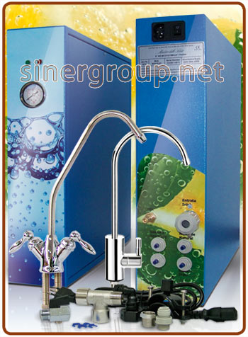 CX250 reverse osmosis and SODA 70/102lt. hour Motor booster or 200Watt water or air cooling