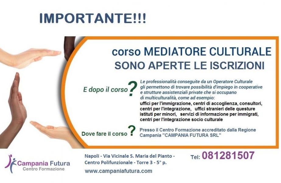 Corso Mediatore Culturale