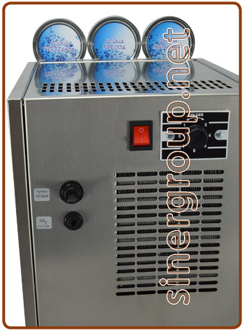 Polares 2, 3-way S.Steel overcounter cooler for cold water + ambient + sparkling cold 60lt./h.