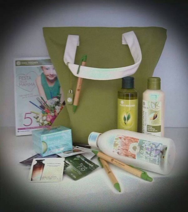 Beauty promoter Yves Rocher , materiale per iniziare gratuito fornito da me 