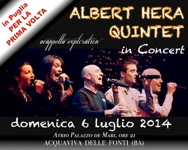 Albert Hera Quintet in Concert - a cappella exploration