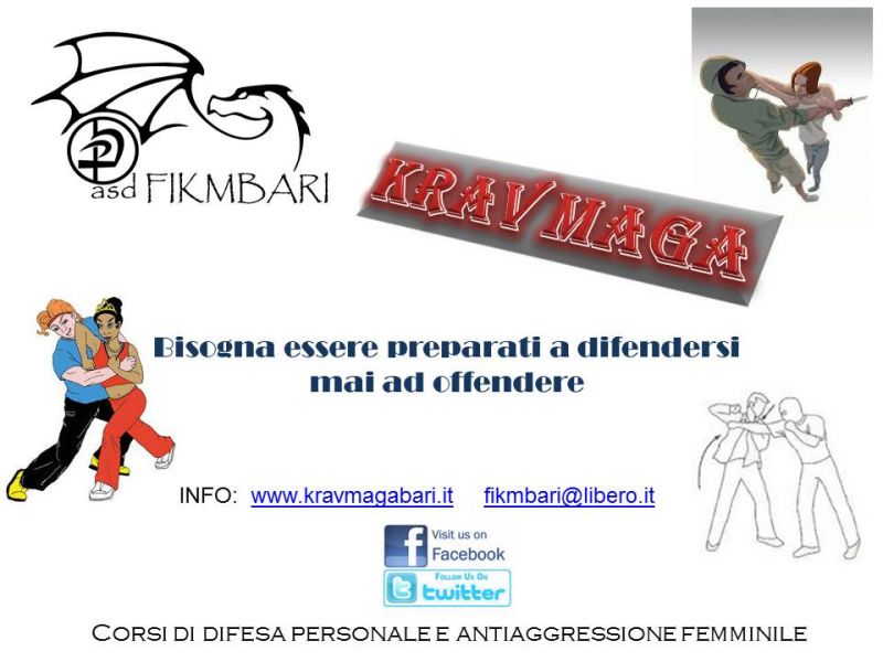 Corso di difesa personale stile krav maga