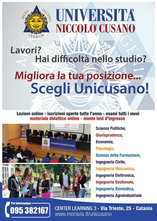 Lavori e vuoi studiare?