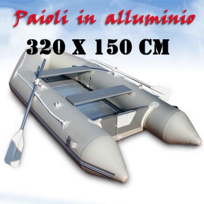 GOMMONE TENDER 3, 20 X 1, 50 mt paiolato in alluminio 529 .
