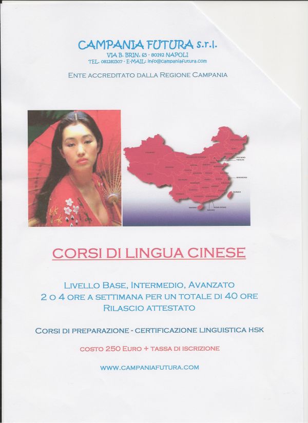 Corsi di lingua Cinese