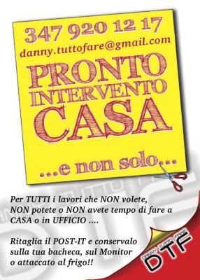Danny Tuttofare Pronto intervento CASA 