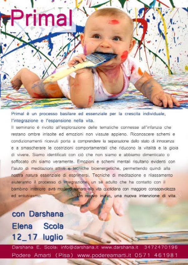 PRIMAL con darshana Elena Scola