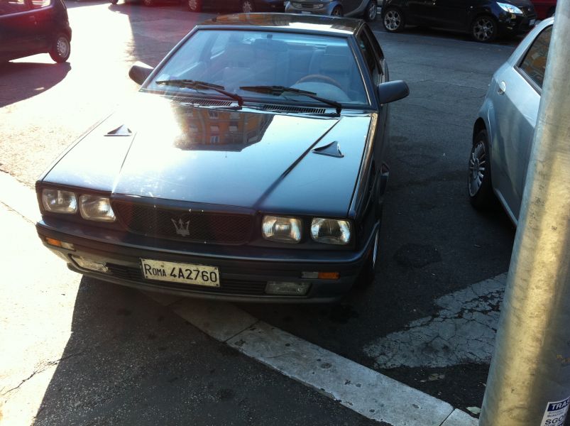 Maserati biturbo 2.24 del '90. 245 CV, 187 kW. 