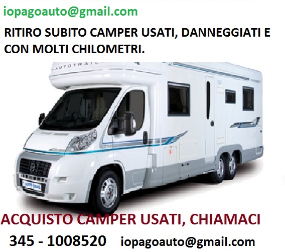 Cerco Camper ovunque