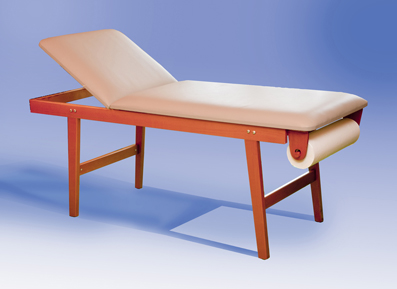 Lettino in legno per massaggi, fisioterapia, cardiologia
