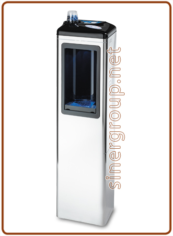Futura free standing water cooler 2, 3-way for cold + ambient + sparkling cold water + hot 6~19lt./h