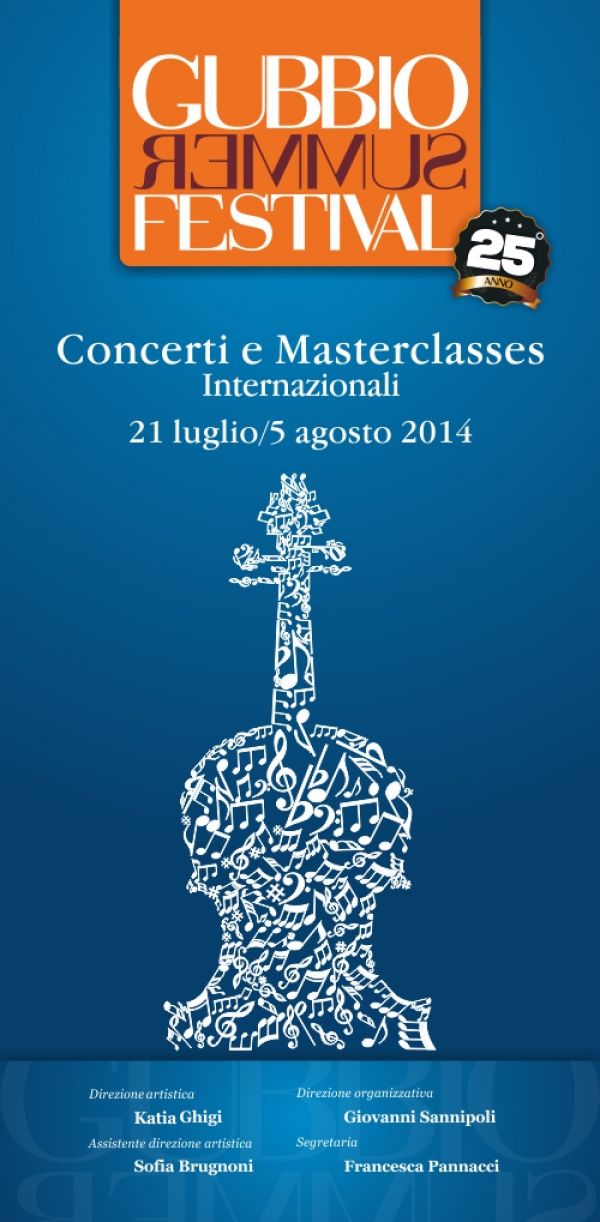 25 Gubbio Summer Festival - Concerti e Masterclasses Internazionali