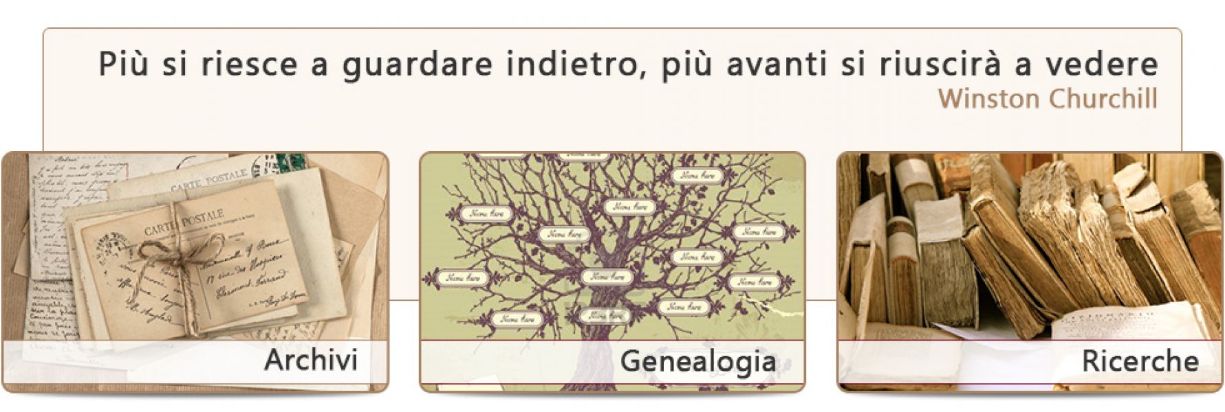 Ricerche genealogiche