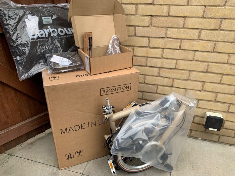 BARBOUR X BROMPTON C LINE EXPLORE 6 Velocidades