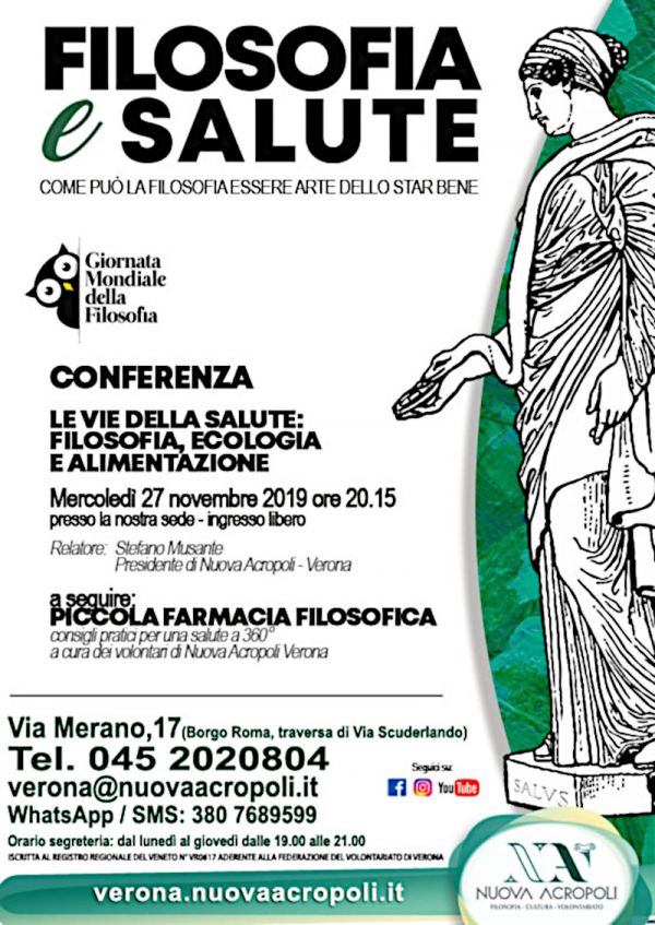 Giornata Mondiale della Filosofia: Filosofia e Salute