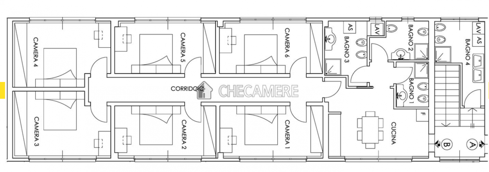 CAMERA singola metro rossa Milano TUTTO COMPRESO 425 euro