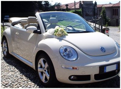 Maggiolino New Beetle Cabrio per matrimoni