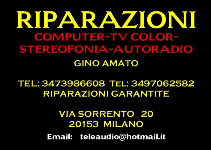 Riparazione Computer - Tv Color