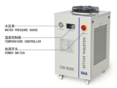S&A recirculating water chiller CW-6000 AC220/110V, 50/60Hz