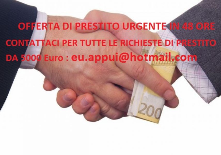 Finanziamento rapido in 48 ore